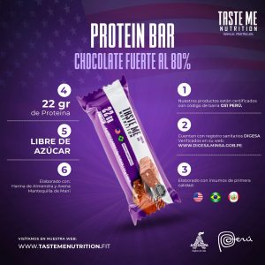 Protein Bar Chocolate Fuerte