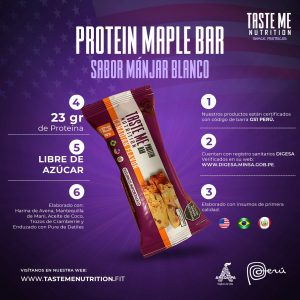 Protein Maple Bar